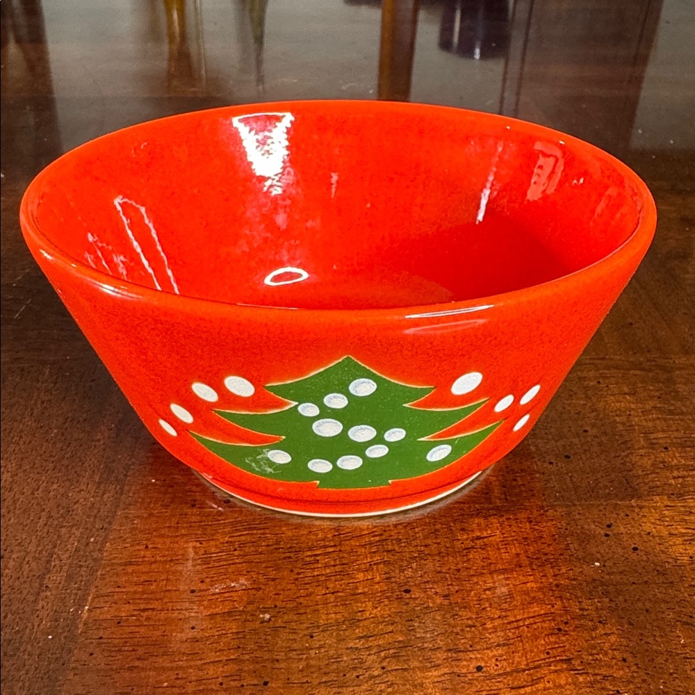 Vintage WAECHTERSBACH Christmas Tree Bowl Germany Small 5" bowl